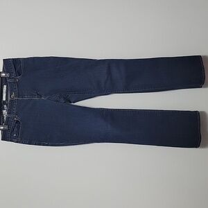 DKNY Madison Jeans Dark Wash Boot Cut Curvy Fit Size 14 Womens Regular Length